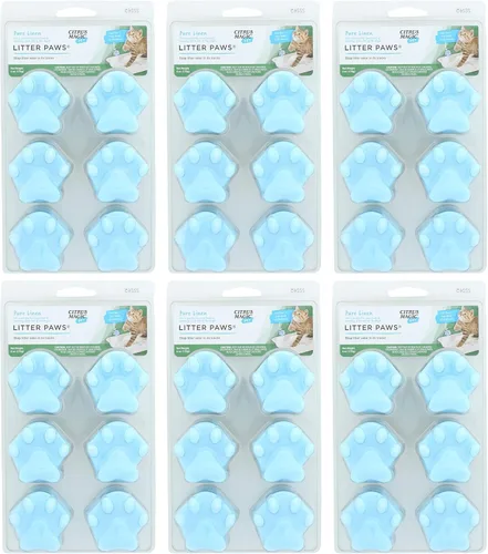 Vista 8 de Citrus Magic Patas eliminadoras de olores para mascotas, lino fresco, 6 patas Absorbedor de olores para cajas de arena para gatos, ambientadores