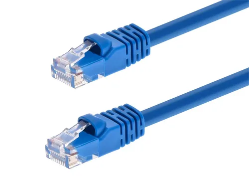 Vista 53 de Monoprice - Cable de red Ethernet Cat6 0.5 pies 24AWG 550MHz UTP de cobre desnudo, negro