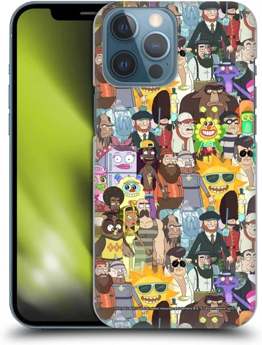 Vista 13 de Head Case Designs Funda rígida con licencia oficial de Rick and Morty Aliens Season 3, compatible con Apple iPhone 13 Pro Max
