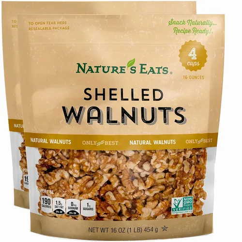 Vista 4 de Nature's Eats Nueces, 6 onzas