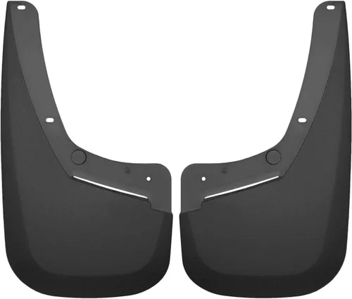 Vista 12 de Husky Liners - Protectores de barro delanteros y traseros Chevrolet Silverado 1500 2007-2013, Chevrolet Silverado 2500/3500 2007-2014 con ruedas