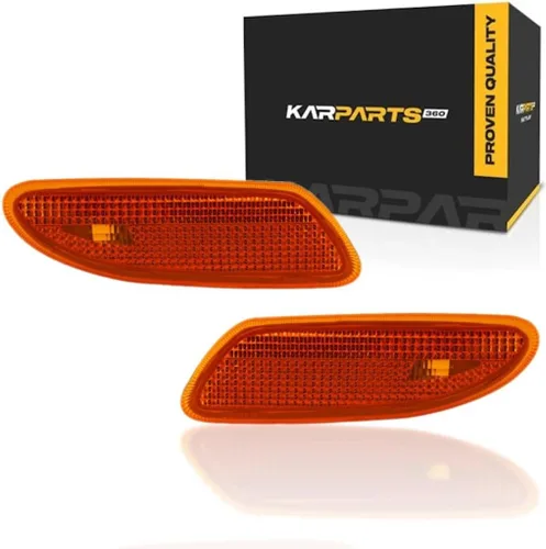 Vista 4 de Para Mercedes-Benz C230 / 240/280 / 320/350 C32 /C55 AMG Sedan Luz de marcador lateral 2001-2007 lado del conductor MB2570102 203 820 07 21