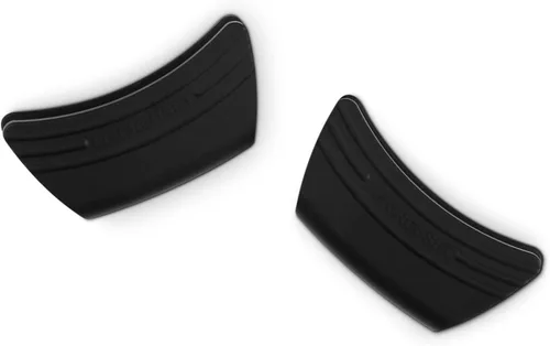 Vista 2 de Le Creuset Juego de 2 agarres de silicona, 5" x 2 1/2" cada uno, negro