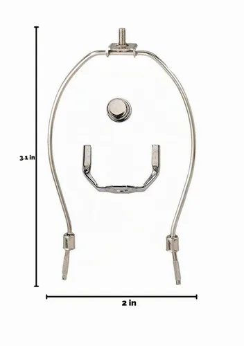 Vista 9 de Creative Hobbies ML93H kit para hacer una lámpara de acabado en plata, con todas las partes necesarias e instrucciones