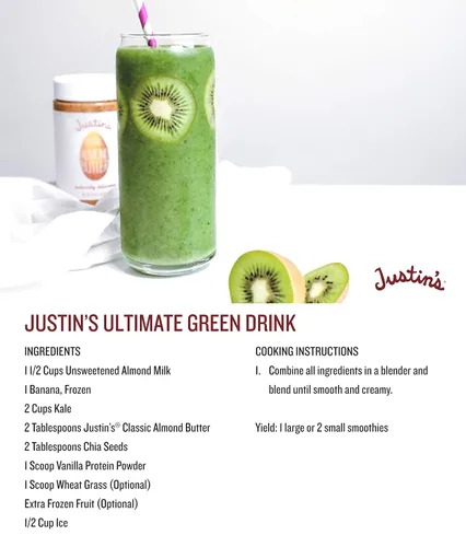 Vista 7 de Justin's Paquetes clásicos de mantequilla de almendras para apretar, solo dos ingredientes, sin gluten, sin OMG, aptos para dieta cetogénica