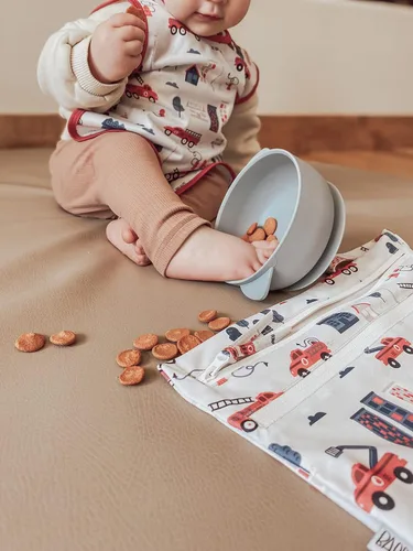 Vista 6 de BapronBaby Be Brave Firefighter - Bolsa húmeda y seca para bebé, gimnasio Be Brave - Bombero