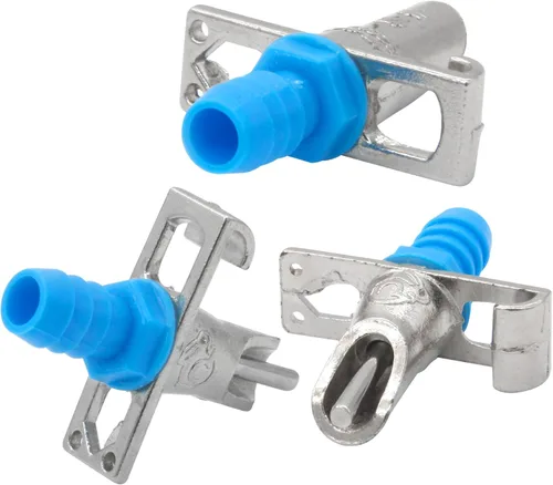 Vista 6 de Kit de riego para conejos, dispensador y sistema de riego de 32 pies ID 5/16 "manguera Upgraded 12 Nipple Drinkers, 32ft Odorless 5/16" Hose, Barb