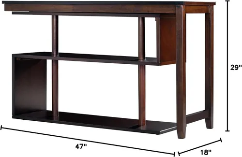 Vista 2 de International Caravan Muebles Virginia II Swing Out Escritorio