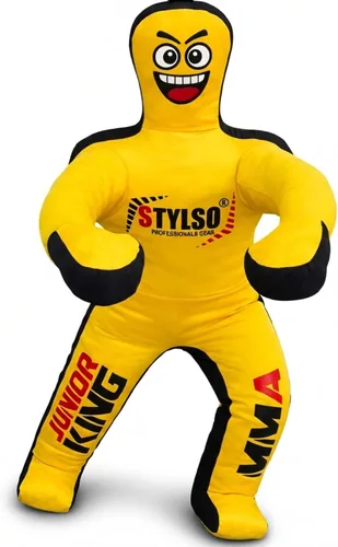 Vista 13 de Maniquí de lucha libre sin relleno para niños – Maniquí de agarre juvenil BJJ, MMA, Jiu Jitsu y compañero de entrenamiento de judo – Compañero