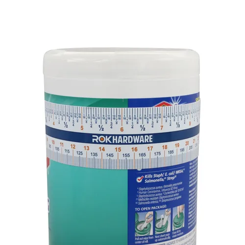 Vista 3 de Rok Hardware de medición de plástico Flexi 12" fácil lectura inglesa métrica 12.008 in regla convertidor, ROKRULER2