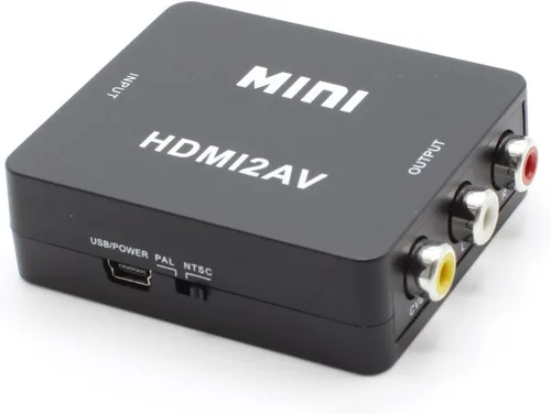 Vista 3 de THE CIMPLE CO - Kit convertidor HDMI a RCA para audio/video - Adaptador digital a analógico - Solo se convierte abajo, no funciona en reversa
