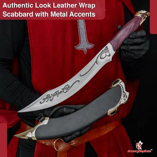 Vista 4 de Colección de dagas de fantasía y medieval de Armory Replicas™ – Élfica, Templaria, Ranger, Rompe-espada y más