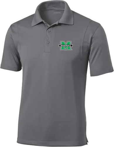 Vista 21 de Polo atlético de micro piqué NCAA para hombre Prime con cuello propio