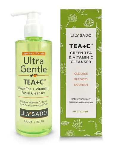 Vista 10 de LILY SADO MILK+MANUKA™ Limpiador facial de leche de coco y miel de manuka - Limpiador facial ultra hidratante natural limpia, equilibra, calma e