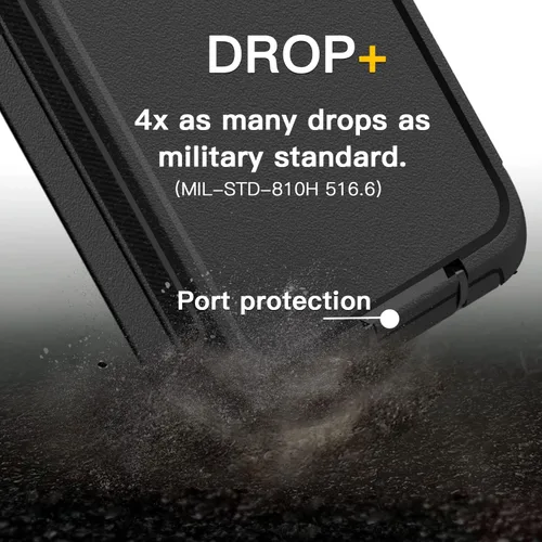 Vista 7 de AICase para Galaxy A23 Funda con Clip para Cinturón(6.6"), Cubierta de Teléfono Resistente Resistente a los Golpes, Protección Duradera de Grado