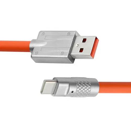 Vista 12 de chenyang USB A to C Silicone Cable,USB 2.0 Type C PD 15W Fast Charge Data Extension Cable Compatible with iPhone 15 Black 3.28FT/1.0M
