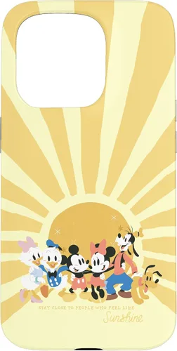 Vista 14 de iPhone 16 Disney Mickey y sus amigos Personas que se sienten como Sunshine Case