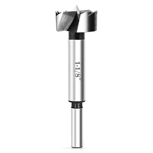 Vista 15 de BAIDETS Broca Forstner de 1 Pulgada - Broca Forstner de 1" para Madera con Mango Redondo