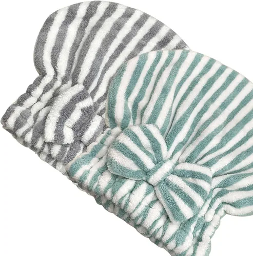 Vista 8 de Jseng Gorro Grande de Microfibra de Secado Rápido para Cabello [Nueva Actualización], Extremadamente Suave y Ultra Absorbente, Gorros de Secado