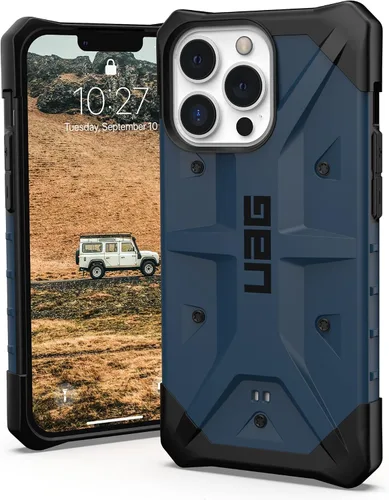 Vista 16 de URBAN ARMOR GEAR UAG - Funda protectora diseñada para iPhone 13 Pro, color negro, resistente, ligera, delgada, a prueba de golpes, Pathfinder
