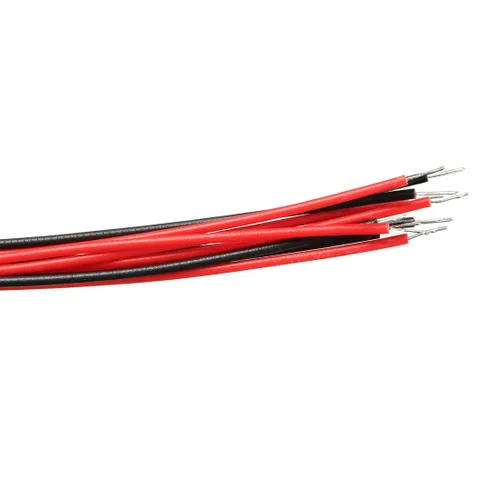 Vista 3 de uxcell 10 piezas de 5 mm LED precableados, lente transparente blanca DC3-6V, diodos emisores de luz