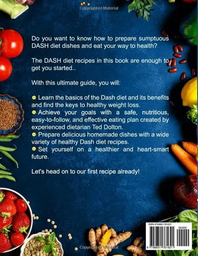 Vista 2 de Dash Diet Cookbook for Beginners The Ultimate Guide to Heart Health and Weight Loss with Delicious Low-Sodium Recipes 30-Day Meal Plan of Healthy