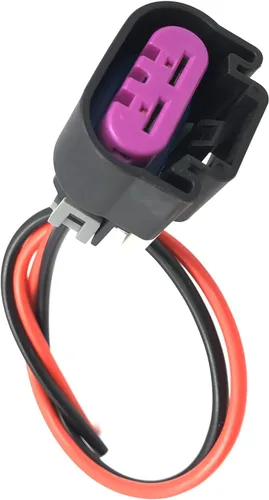 Vista 3 de FainWan Juego de arnés de interruptor de conector de coleta de ventilador eléctrico de 2 piezas, compatible con G-M Che-vy Truck 2005-2012