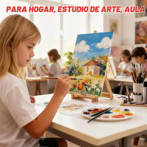 Vista 6 de Simetufy 72 tableros de lona pequeños de 5 x 7 pulgadas para pintura