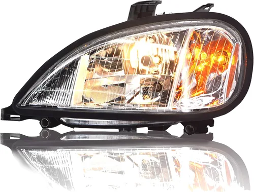 Vista 2 de Torque Faro delantero de repuesto para lado del conductor izquierdo para camiones semi Freightliner Columbia 1996-2017, aprobado por DOT SAE, faro