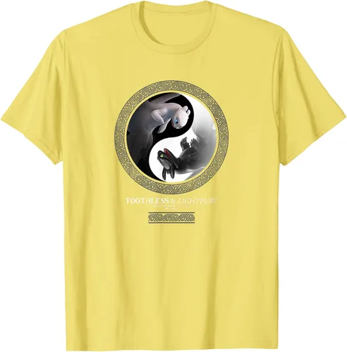 Vista 32 de Cómo entrenar a tu dragón 3 Yin Yang Dragon Camiseta
