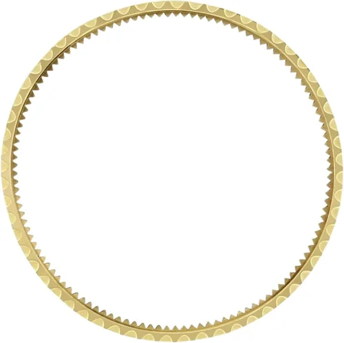 Vista 3 de Ewatchparts Bisel e inserto compatible con Rolex Submariner Serti 18 quilates 16613 oro real azul dorado