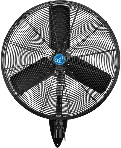 Vista 2 de Ventilador oscilante para montaje en pared CD Premium de 30", motor TEFC, 11,500 CFM, 1/2 HP
