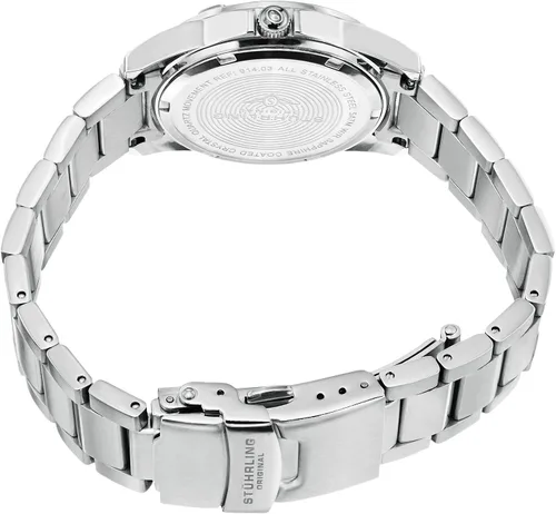 Vista 2 de Stuhrling Original 91401 Marina Reloj de cuarzo multifunción con cristal Swarovski para mujer
