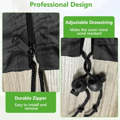 Vista 4 de AKEfit Cubierta de almacenamiento de neumáticos, cubierta de neumáticos de temporada, bolsa de almacenamiento impermeable para neumáticos