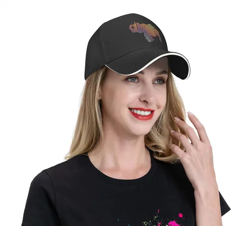 Vista 3 de swqfzki - Gorra de béisbol para hombre color negro