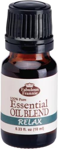 Vista 22 de Fabulous Frannie Mezcla de aceites esenciales Anxious hecha con aceites puros de lavanda, naranja amarga, bergamota y salvia clara, 0.3 fl oz