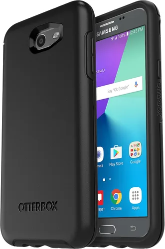 Vista 2 de OtterBox Symmetry - Carcasa híbrida para Samsung Galaxy J7 y J7 V, color negro
