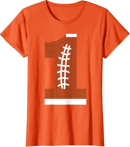 Vista 51 de 1st Birthday Football Ball Boys Camiseta de regalo de 1 año Negro