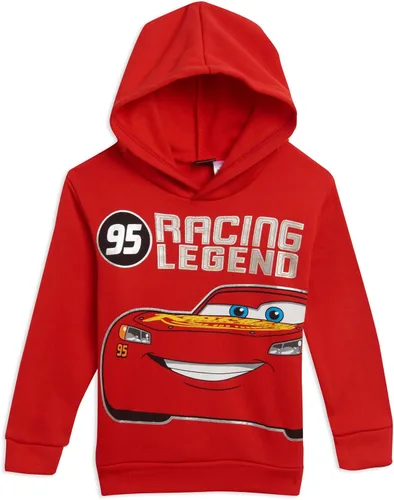 Vista 2 de Disney Pixar Cars Lightning McQueen - Conjunto de sudadera con capucha y pantalones de vellón