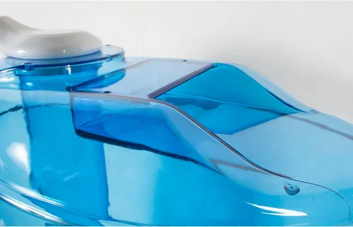 Vista 5 de SPT SU-2020: Humidificador ultrasónico de 2 galones, blanco/azul
