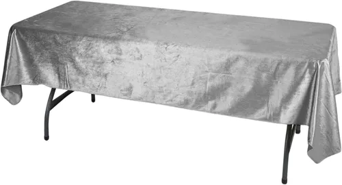 Vista 31 de Efavormart - Mantel rectangular de terciopelo negro prémium de 60 x 102 pulgadas para eventos de fiesta de boda