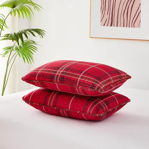 Vista 18 de Fundas Southshore Fine Linens Vilano Springs, para almohada, acolchadas, Microfibra, Pizarra, 20" x 36" 15 - Pizarra