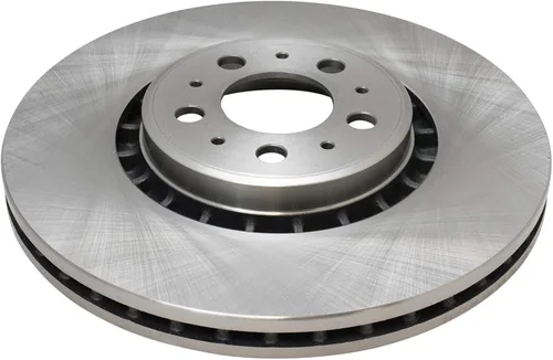 Vista 5 de TRQ Kit de pastillas de freno delantero y rotor, kit químico de freno, pastillas de freno de cerámica compatible con Volvo XC90 2003-2009