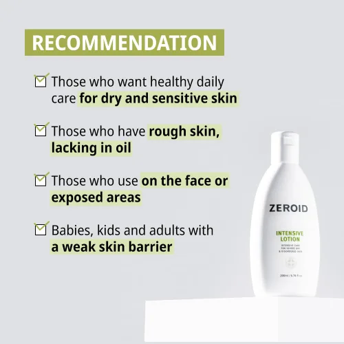 Vista 5 de ZEROID Loción intensiva Crema hidratante coreana para el cuidado del cuerpo Crema de manos y cuerpo para mujeres y hombres Loción corporal