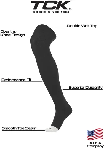 Vista 2 de TCK Socks Por encima de la rodilla para hombre