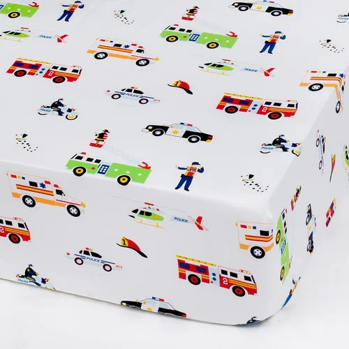 Vista 6 de Wildkin Cama matrimonial en una bolsa – Juego de ropa de cama de microfibra de 7 piezas con edredón, funda de almohada y sábanas – Heroes