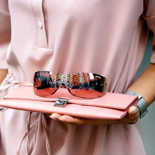 Vista 9 de Verdster Cosmo - Gafas de sol envolventes para mujer no polarizadas con protección UV gafas de sol Y2k de gran tamaño para mujer