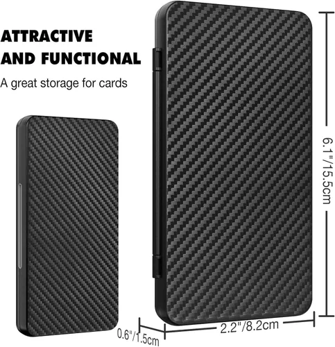 Vista 6 de MoKo Funda de 24 tarjetas de juego compatible con Nintendo Switch OLED 2021SwitchSwitch Lite funda de soporte para Switch Game Card y SD caja