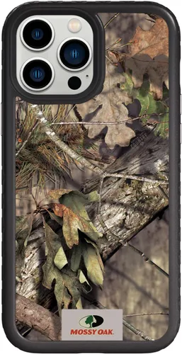 Vista 39 de cellhelmet Mossy Oak Agua Yellowfin Funda de doble capa en morado lila diseñada para iPhone 13 Pro Max a prueba de golpes y caídas, duradera