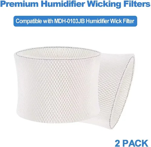 Vista 2 de Paquete de 2 filtros de repuesto para humidificador Mainstings, parte # A/H62 filtro de mecha humidificador A/H62